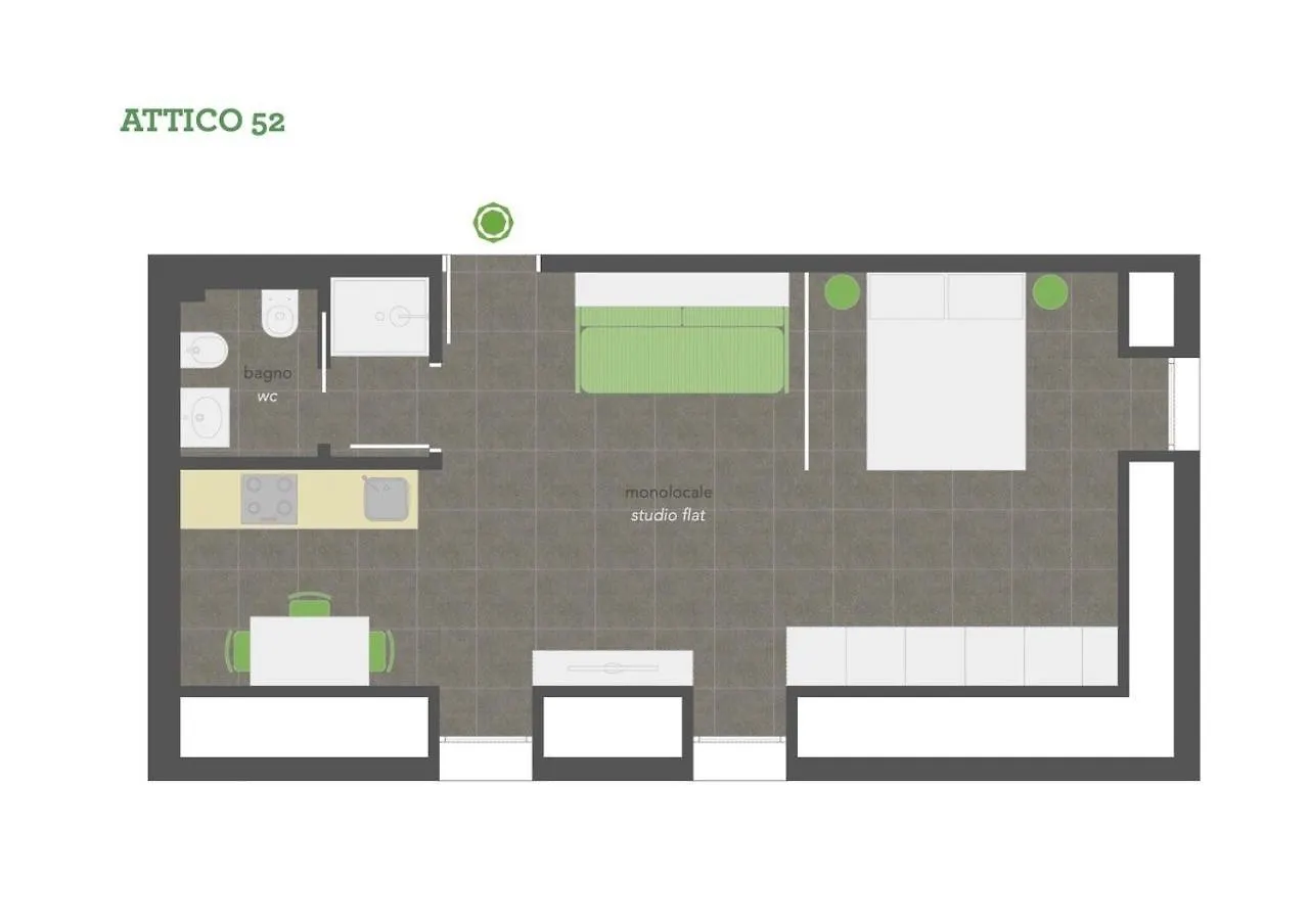 Cirene Apartments Milano Itálie
